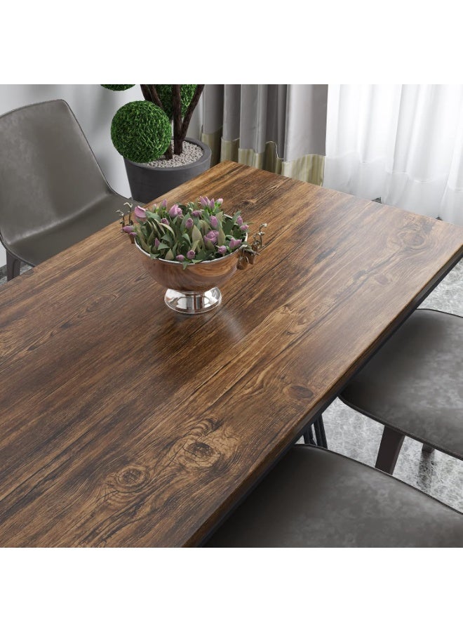 Vintage Walnut Wood Contact Paper, Peel and Stick Self-Adhesive Wallpaper, Extra Thick, Decorative Vinyl Waterproof, 300 x 40cm - Image 4